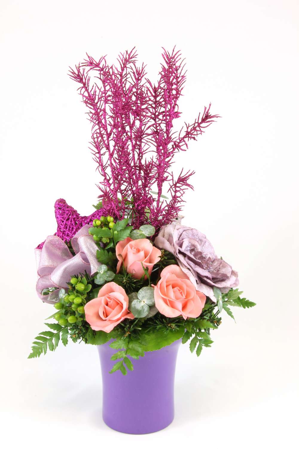 Pink Holidays Flowers Sympathy Online Flower Shop Miami Florida